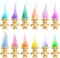 24 PCS Prefilled Easter Eggs with Mini Toys Inside Vintage Lucky Dolls Action Figures for Kids Boys Girls Easter Basket Stuffers Party Favors Easter Egg Fillers Hunt